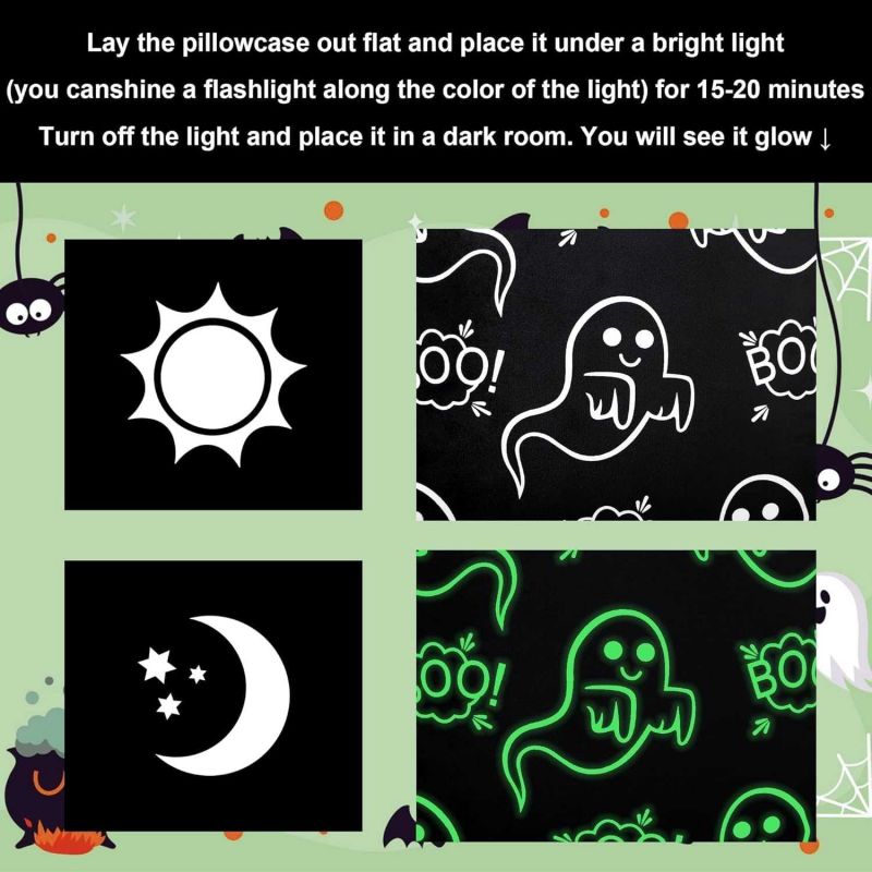 Eerie Glow-in-the-Dark Theme - pillowcase 18