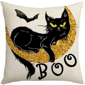 Cat Frights - pillowcase 18"x18"