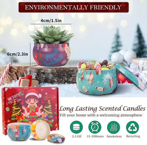 Scented Candles Gift Set for Christmas