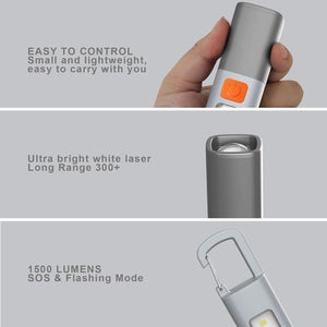 Emergency Camping High Brightness Rechargeable Flashlight