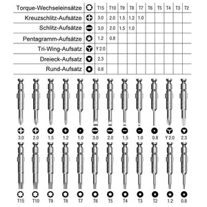 25 in 1 screwdriver tool set - GLADWARES ™