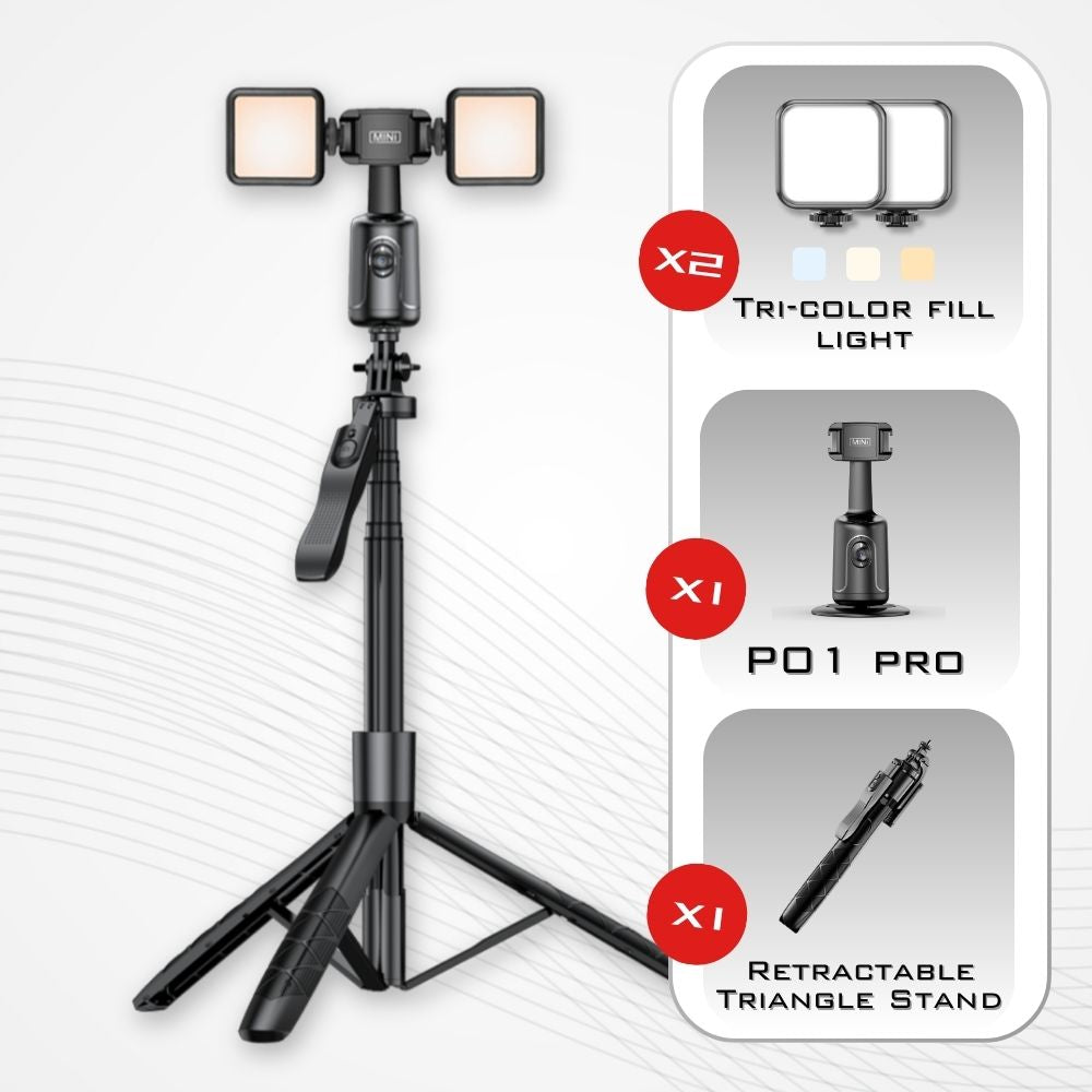 Auto Face Tracking Tripod - PACKAGE C
