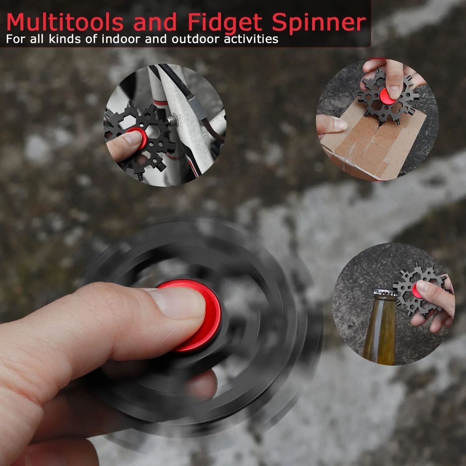 2 Pcs Snowflake Tools 18-in-1 Stainless Steel Snowflakes Multi-tool Fathers  Day Giftss for Husbands, Keychain Multitool New Tools and Gadgets Cool and  Unique Fathers Day Gift 