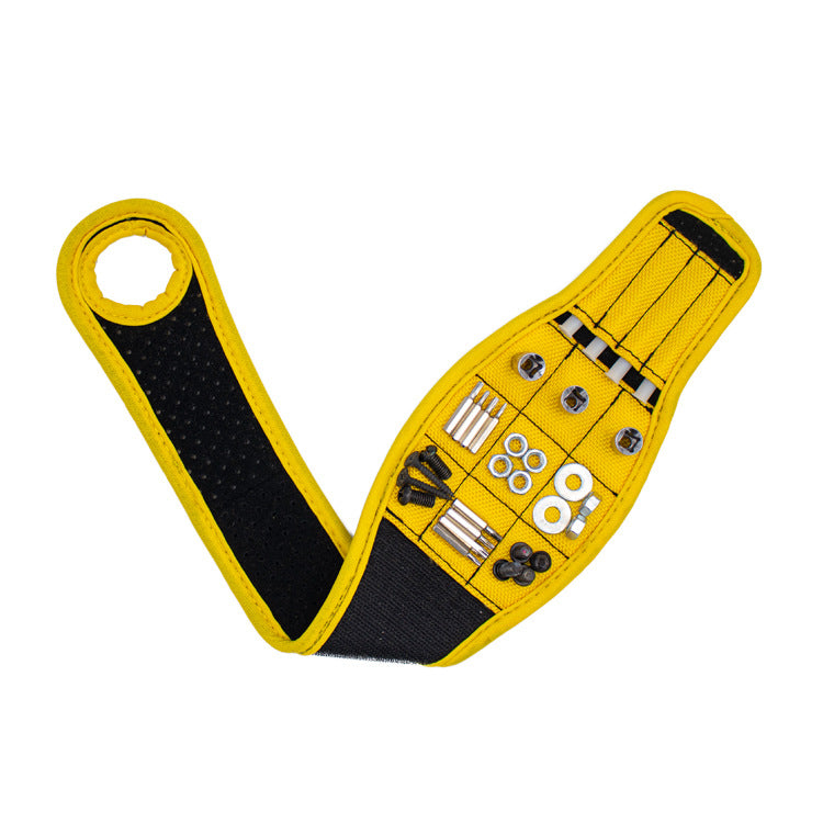 Magnetic Wristband Tool and Small Parts Holder, Our Magnetic Wristbands are  for Women and Men, Adjustable, Holds Small Tools, Screws, Nails, Bolts,  Drill Bits, and More 